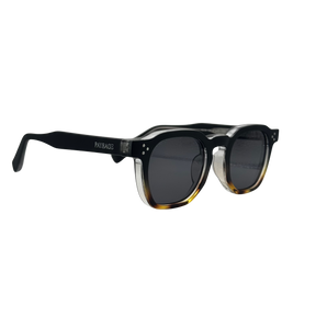 Óculos de Sol Hexagonal Leme preto/tartaruga