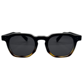 Óculos de Sol Hexagonal Leme preto/tartaruga