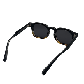Óculos de Sol Hexagonal Leme preto/tartaruga